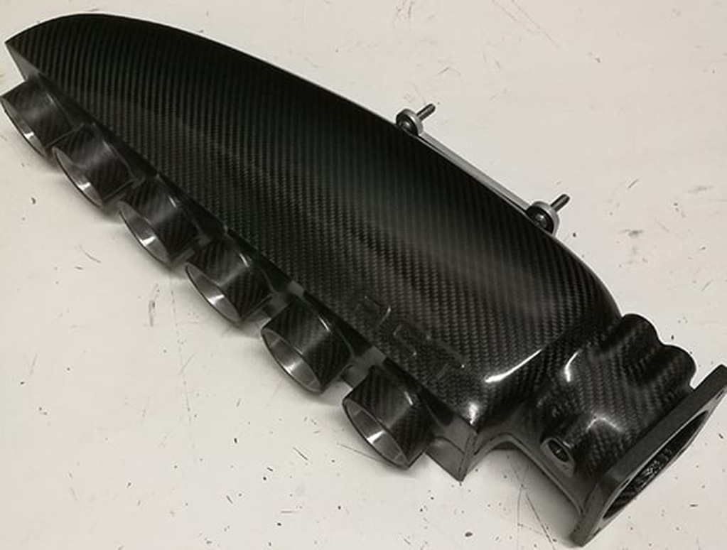 Carbon fibre V6 plenum