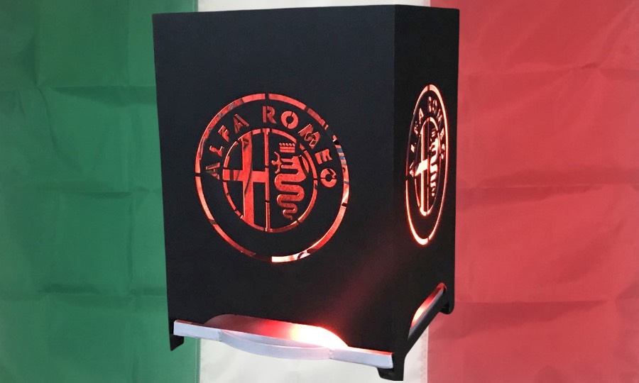 Alfa Romeo Fire Pit Log Burner Garden Waste Incinerator 