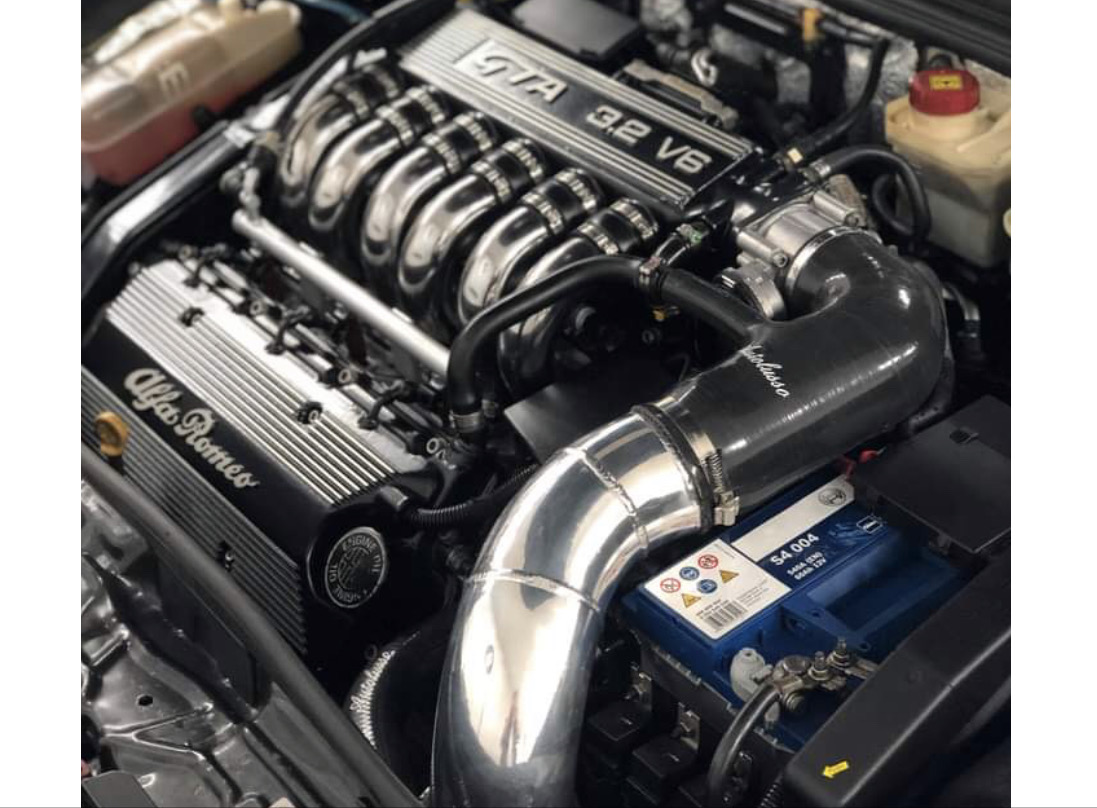 Alfa Romeo 3.2 V6 GT, 147 GTA, 156 GTA Stainless Steel Intake Pipe From